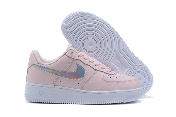 Women's Air Force 1 Low Top Pink Shoes 070